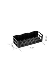 Hermia Organizador de Baño Negro